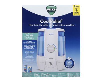 Vicks Coolrelief Humidifier Filter Fr Mist 1 Un - 00364