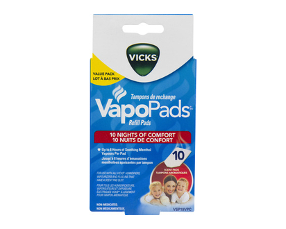 Vicks Vapopads Ref Pad 10 Vsp19vpc 1 Un - 10019
