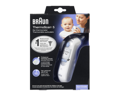 Braun Thermoscan Ear Thermometer 1 Un - 22766