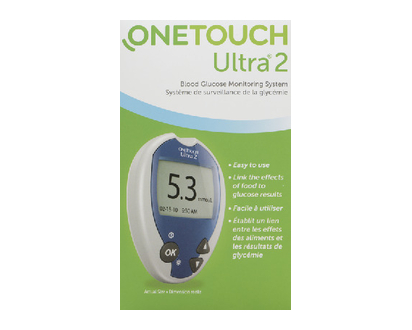 One Touch Ultra 2 Blood Glucose Monitor 1 Un - 21130