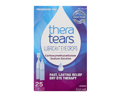 Thera Tears Eye Drops Single Use 25 Pk - 02525