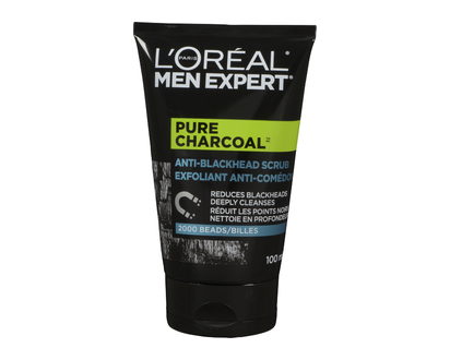Loreal Men Expert Scrub Pure Charcoal 100 Ml - 08123