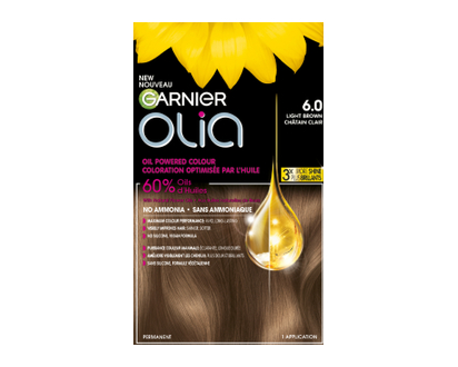 Garnier Olia Hair Colour 6 Light Brown 1 Un - 54636