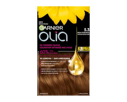Garnier Olia Hair Colour 5.3 Golden Brown 1 Un - 54681