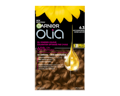 Garnier Olia Hair Colour 6.3 Gld Lghtbrwn 1 Un - 54698