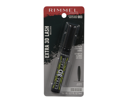 Rml Extra 3D Lash Mascara Extreme Black 1 Un - 23904