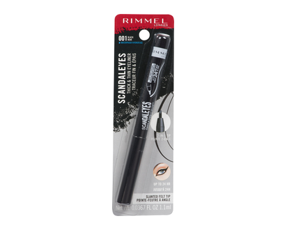 Rml Scandaleyes Thick Thin Eyeliner Black 1 Un - 43814