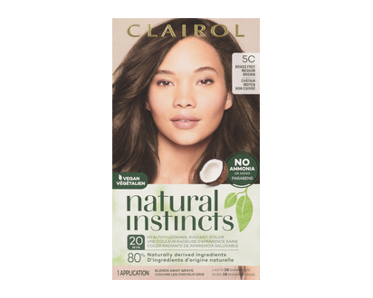 Natural Instincts Brass Free Med Brown 5C 1 Un - 94628