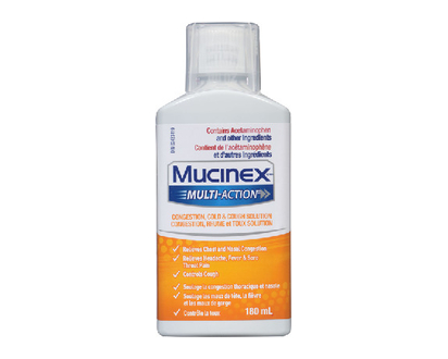 Mucinex Congestion C&C Solution 180 Ml - 01838