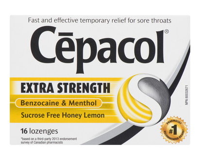 Cepacol Loz Extra Strength Honey Lemon 16 Pk - 73016
