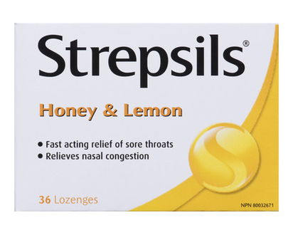 Strepsils Honey&Lemon Lozenges 36 Pk - 99224