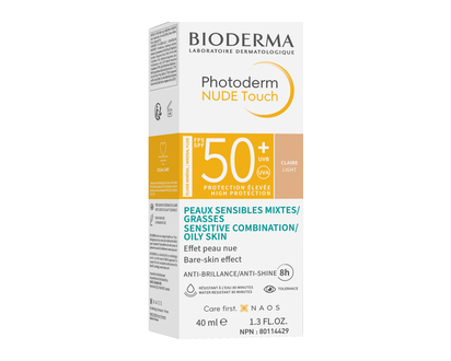 Bioderma Photoderm Nude Touch Cream Light 40 Ml - 03448
