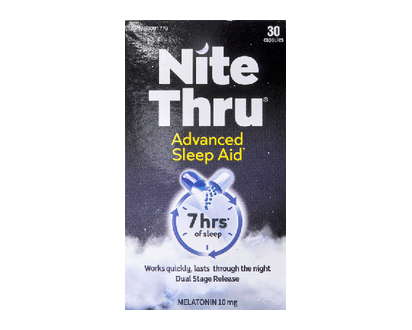 Nitethru Advanced Sleep Aid Caplets 30 Pk - 00007