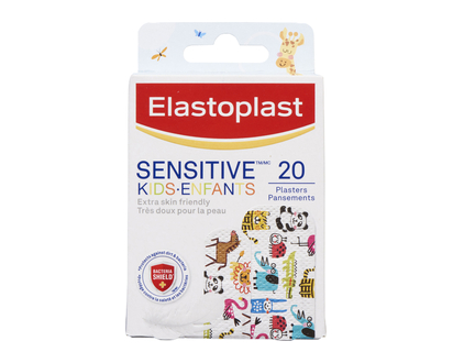 Elastoplast Sensitive Kids Adh Bandages 20 Pk - 78358
