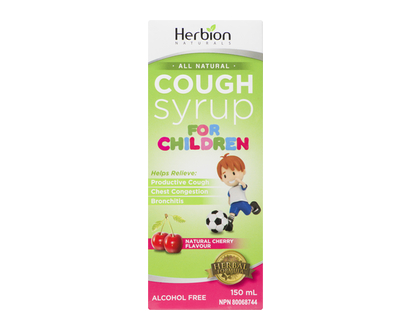 Herbion Natural Cough Syrup For Kids 150 Ml - 74837