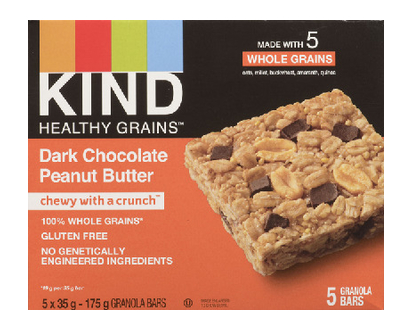 Kind Healthy Grain Pb Drk Choc 5X35g 5 Pk - 18418