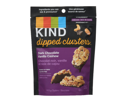 Kind Dipped Clusters Drk Choc Vn 113 Gr - 43055