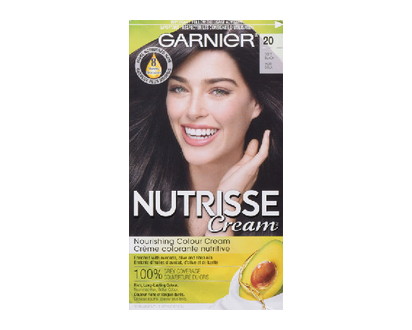 Garnier Nutrisse Cream Hairclr 20 Sft Blk 1 Un - 27223