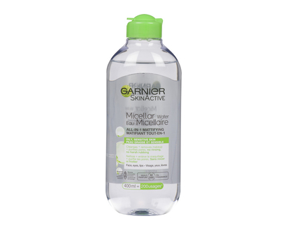 Garnier Skinactive Micellar Water Oily Skn 400 Ml - 49705