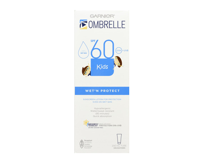 Ombrelle Kids Wet N Protct Sunscreen Spf60 200 Ml - 55872