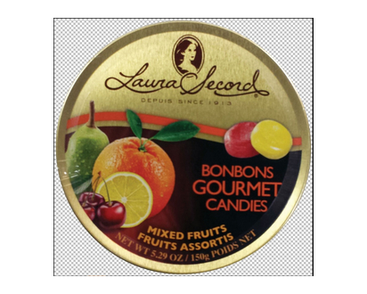 Laura Secord Candy Drops Mixed Fruits 150 Gr - 21261