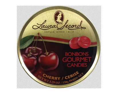 Laura Secord Candy Drops - Sour Cherry 150 Gr - 21262