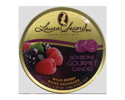 Laura Secord Candy Drops Wildberry 150 Gr - 21264