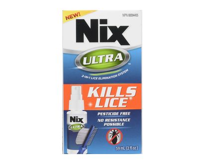Nix Ultra Kills Lice Pesticide Free W Comb 59 Ml - 00005