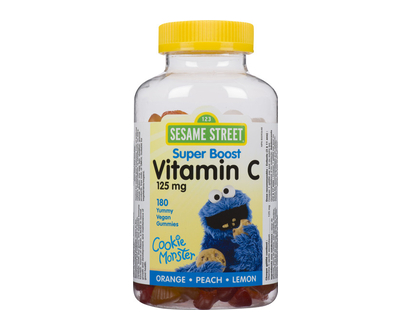 Sesame Street Childrn Vit C Gummy 180 Pk - 03080