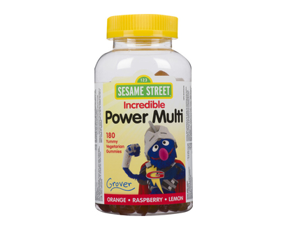 Sesame Street Childrn Multi Gummy 180 Pk - 03082