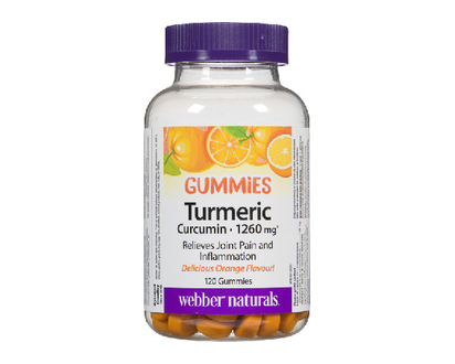 Webber Turmeric Gummy 1260 Mg 120 Pk - 03084