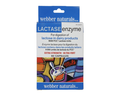 Lactase Enzymes Xst Caps Webber 60 1 Un - 03209