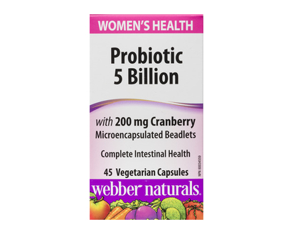 Webber Womens Probiotic W Cranb Capsules 45 Pk - 03213