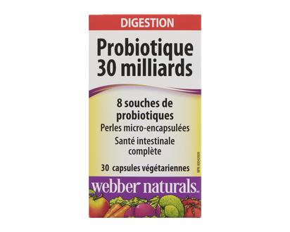 Webber Complete Probiotic Multi Strain  Cap 30 Pk - 03216