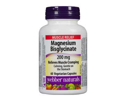 Webber Magnesium Bisgl 200Mg 60 Pk - 03255