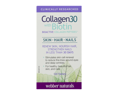 Webber Collagen 30 W Biotin 120 Pk - 03668