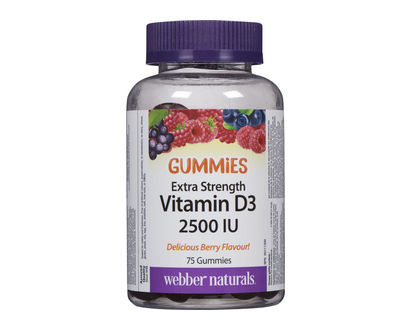 Webber Vitamin D3 2500 Iu Gummies 75 Pk - 03906