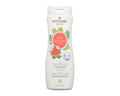 Attitude Little Leaves 2In1 Sh Wtrmln&Coco 473 Ml - 11017