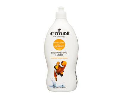 Attitude Dishwashing Liquid Citrus Zest 700 Ml - 13172
