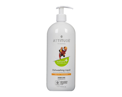 Attitude Dishwashing Liquid Citrus Zest 1 Lt - 13182