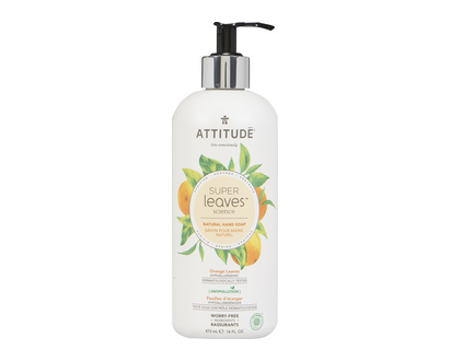 Attitude S Leaves Hand Soap Orange Leaves 473 Ml - 14098