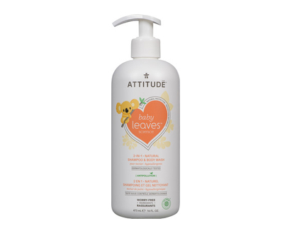 Attitude Baby Leaves 2In1 Shamp Pear Nec 473 Ml - 16612