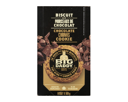 Big Daddy Cookies Chocolate Chunks 100 Gr - 22622