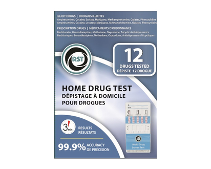 12 Drugs Rapid Self Test Home Kit 1 Un - 64060