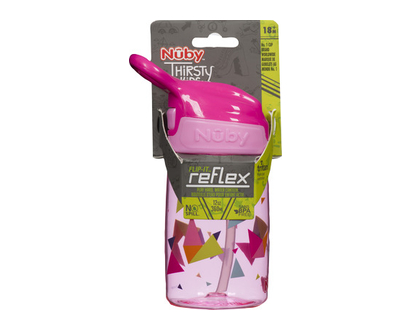 Nuby Thristy Kids No Spill Flipit Reflex 12 Oz - 53129