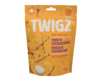 Twigz Pretzels Smooth Cheddar Ranch 130 Gr - 21338