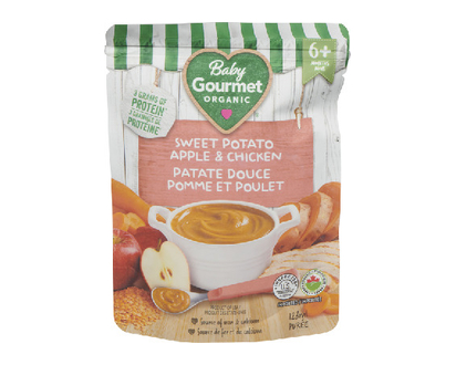 Baby Gourmet Sweet Potato Apple Chicken 128 Ml - 00001