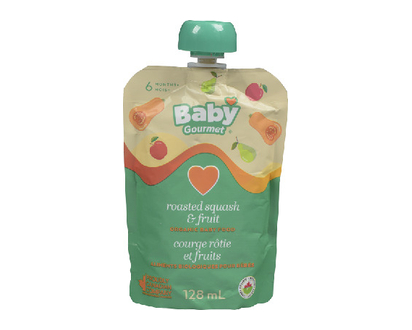 Baby Gourmet Roasted Squash And Fruit Me 128 Ml - 00006