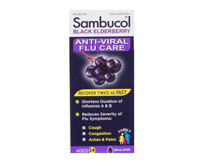 Sambucol Syrup Blk Elderberry Family 230 Ml - 00002