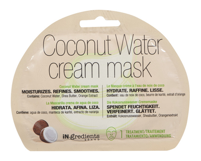 In Gredients Cream Mask Coconut Water 20 Ml - 00307